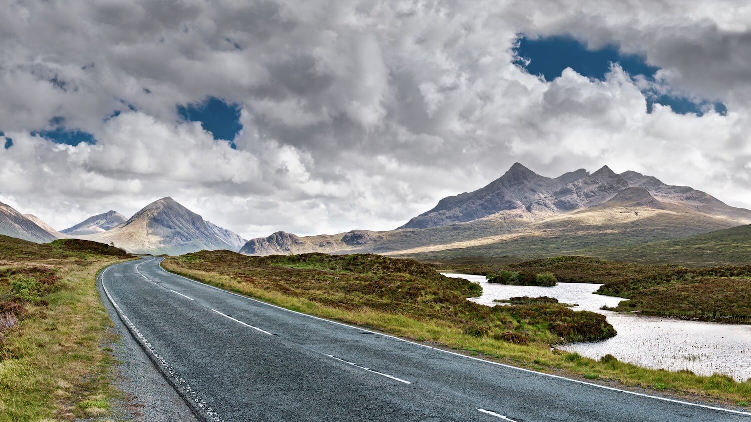 ruta en coche en Escocia, isla de Skye